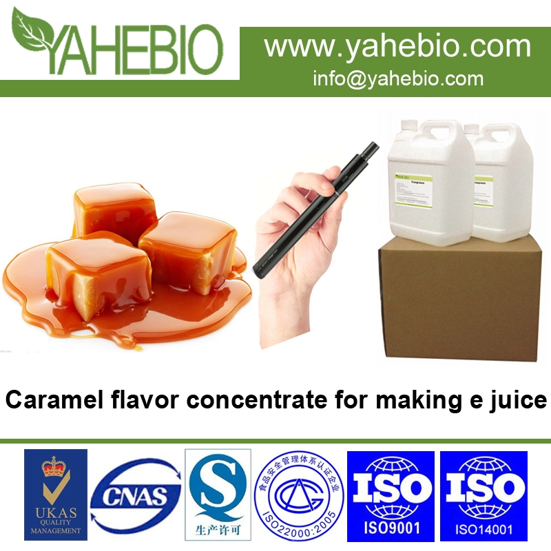 Fabrieksprijs caramel e sigaret concentraat vloeibare smaak mix in PG / VG-basis