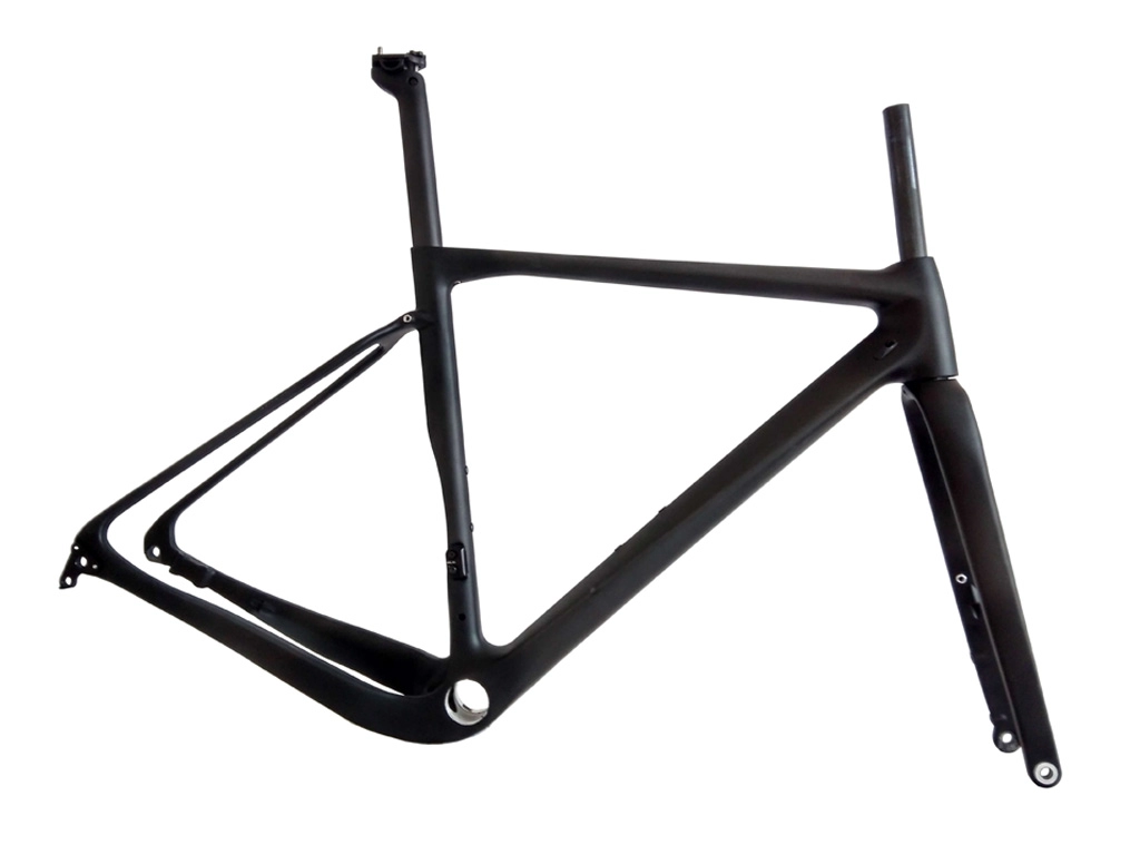 Carbon cyclocross schijf grind fiets frame voor BB T47