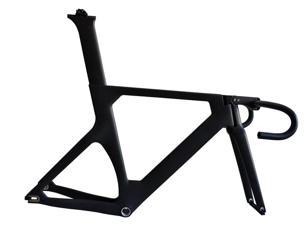 Aero Carbon Track Bike Frame voor BSA-systeem