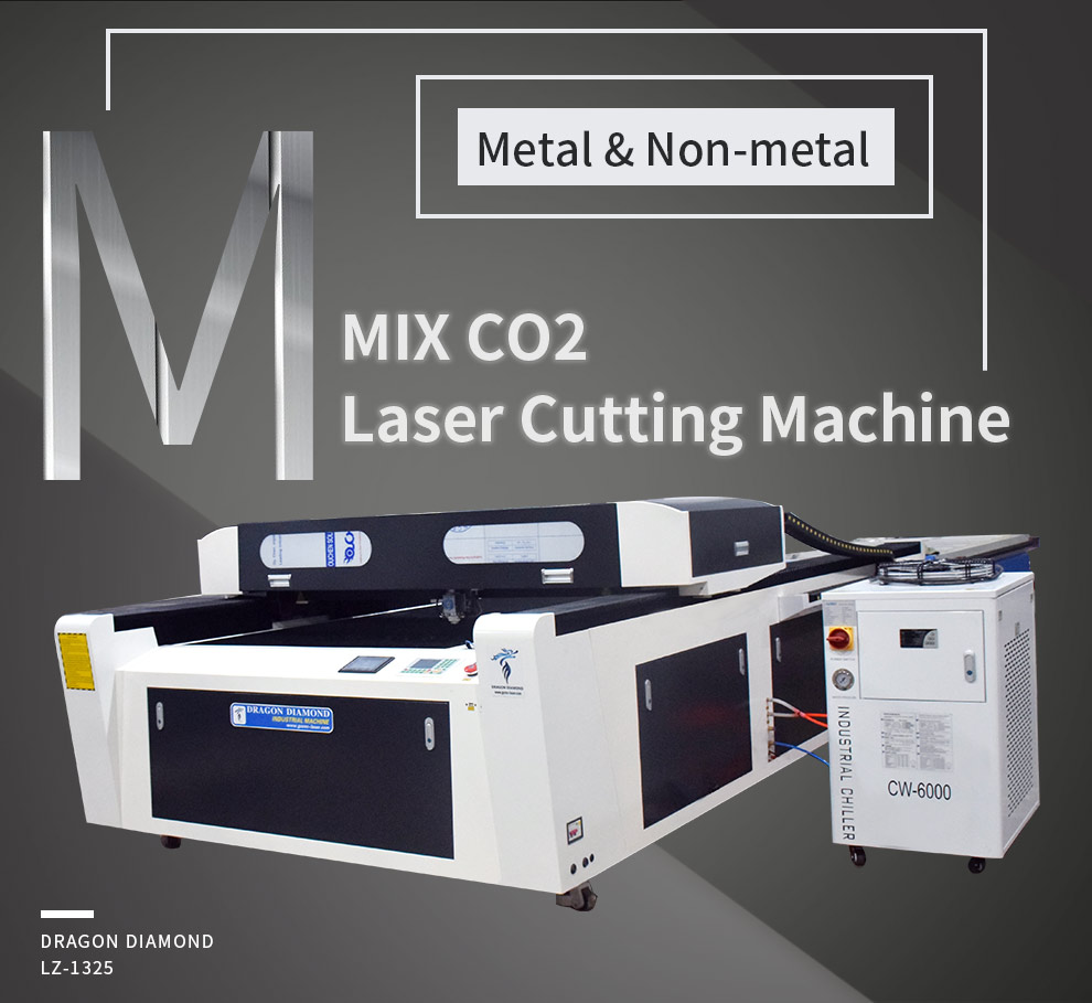 1325 Metal/Non-metal CO2 Hybrid Laser Cutting Machine