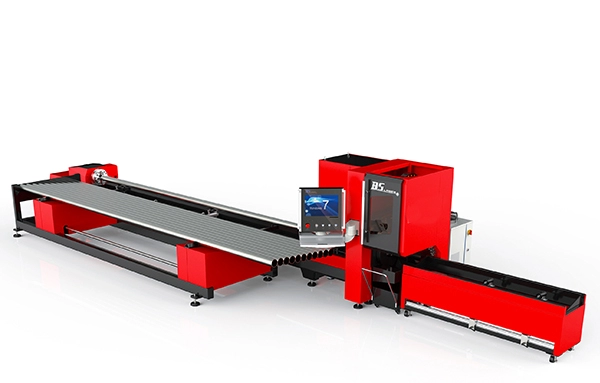 Professionele lasersnijmachine voor metalen buizen voor buizen en buizen van 6 meter