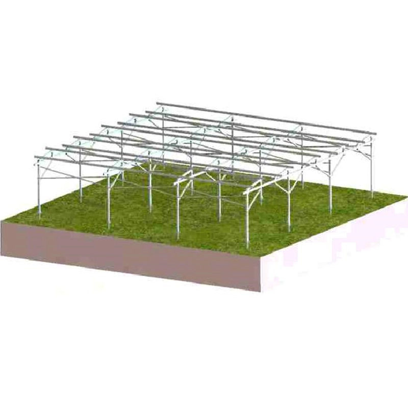 Landbouwgrond Solar Pv-montagesysteem