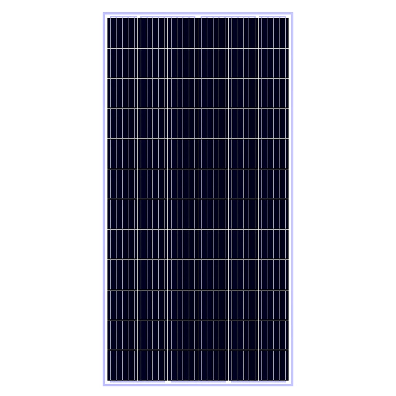330W hoogrenderende poly-zonnepanelen voor zonnestelsel