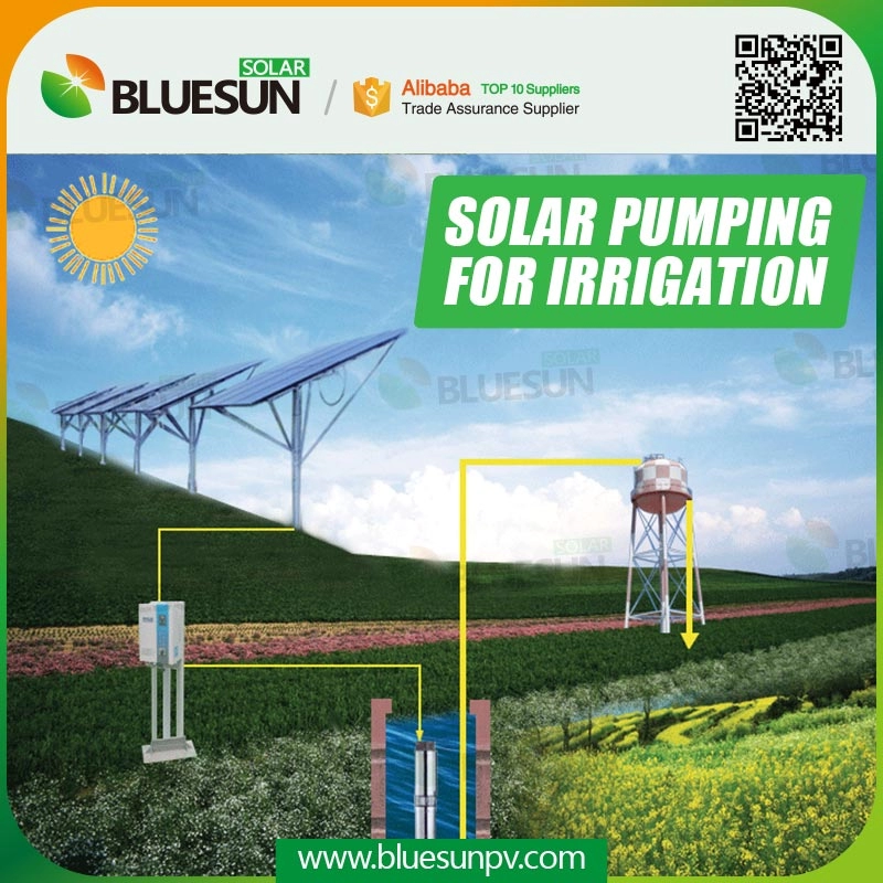 5HP-zonnepompsysteem voor irrigatie