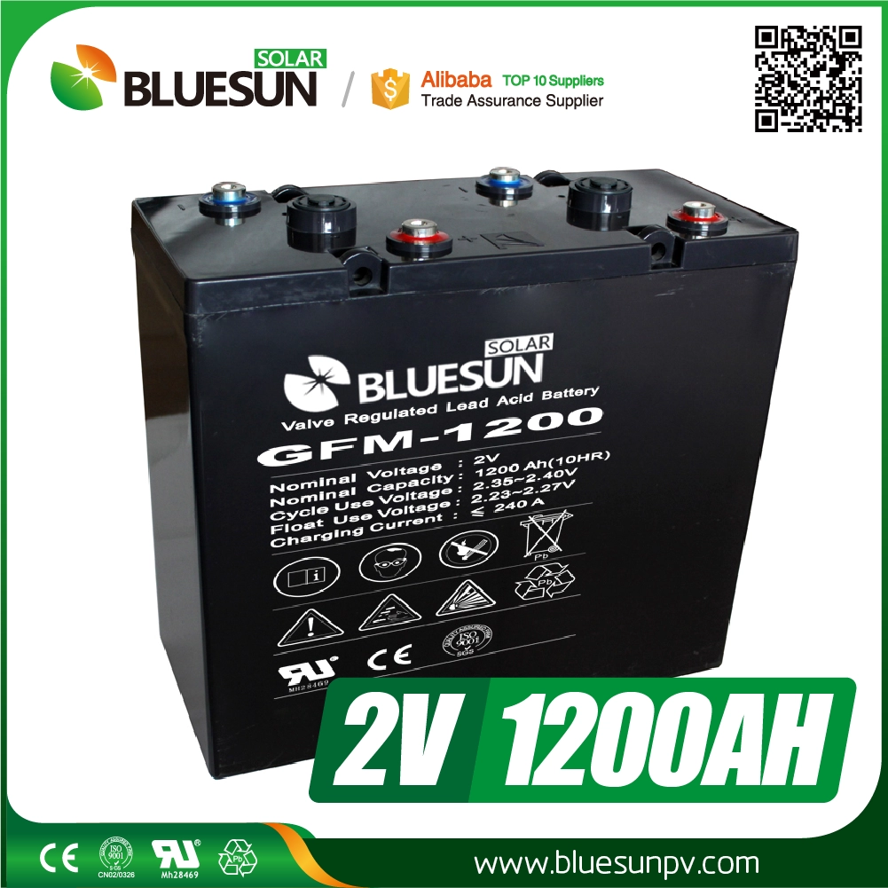 2V 1200AH oplaadbare C-batterijen 4 Pack