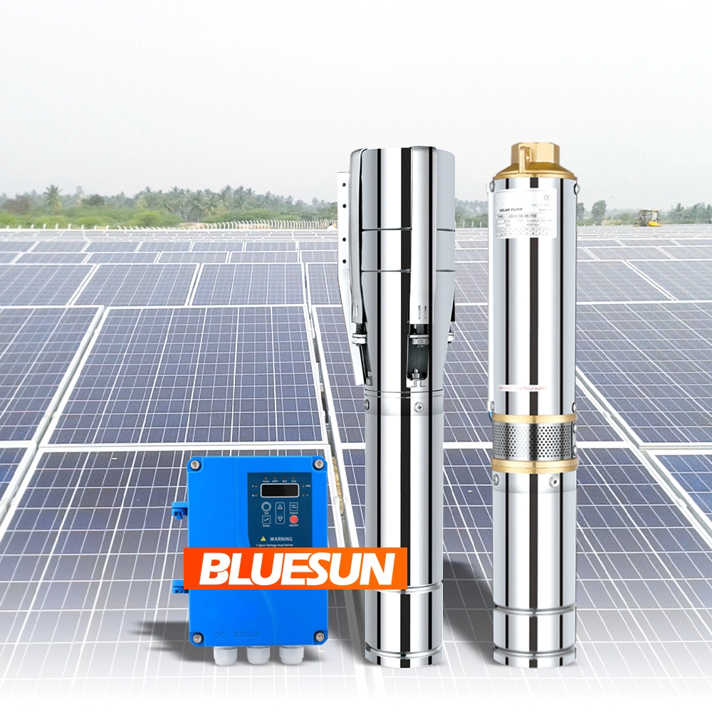 Beste prijs Diep 2HP 3HP DC Solar Well Pump System 2.2KW Solar Water Pomp System voor Landbouw