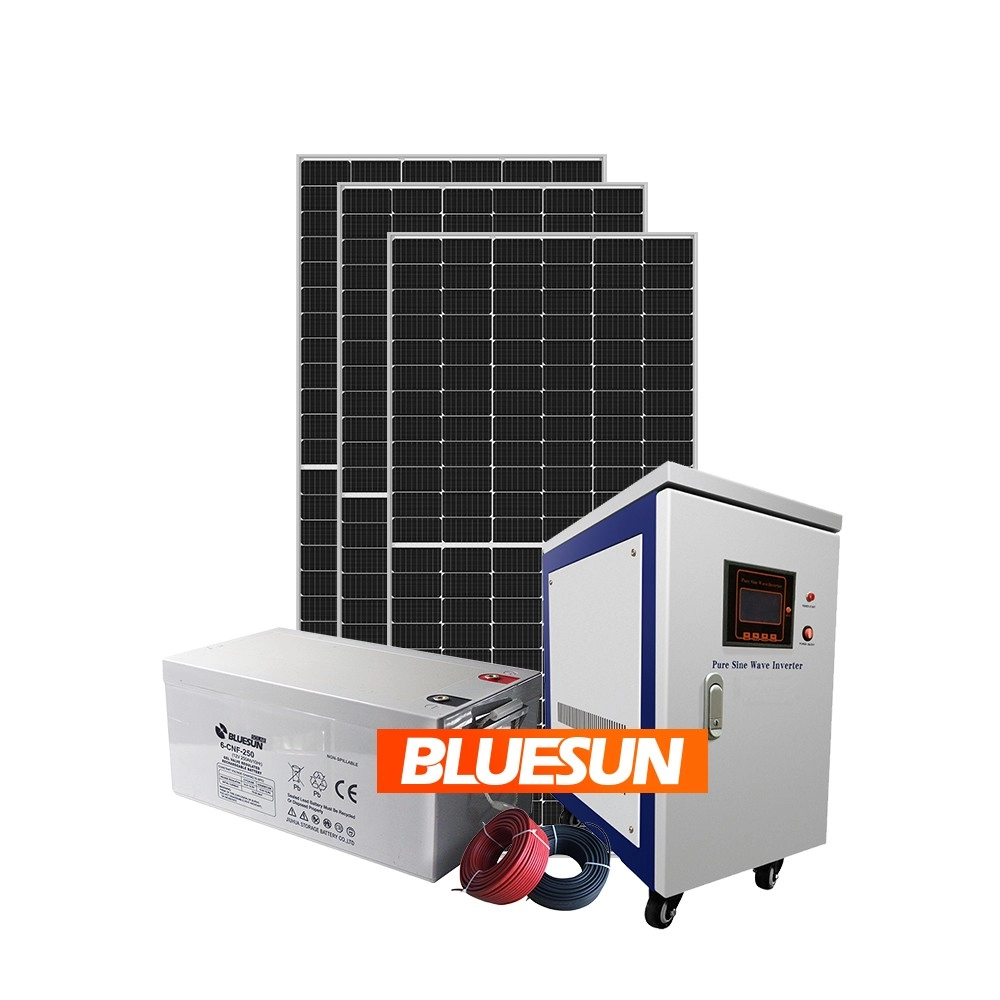 Bluesun 20KW off grid solar Power System voor industriële oplossingen