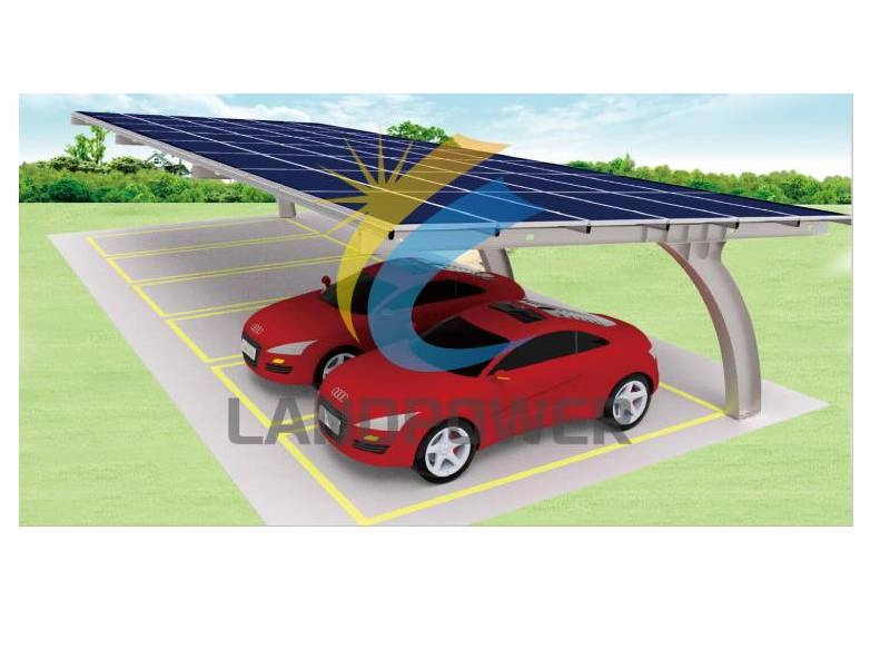 Zonne-PV stalen carport structuur