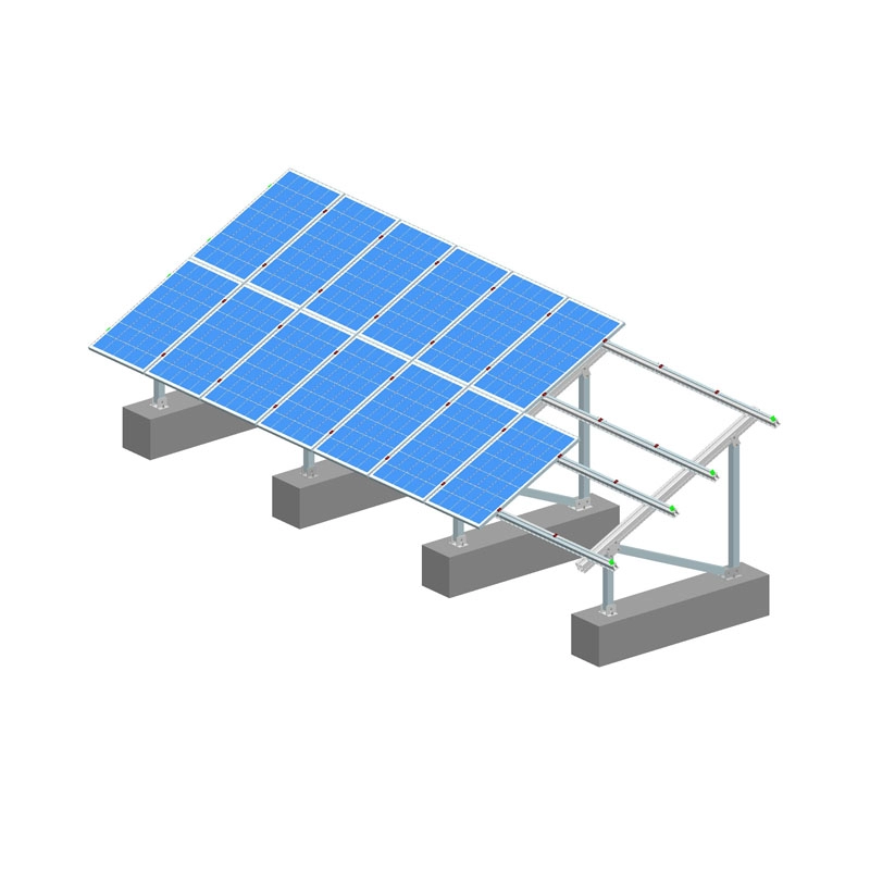 Aluminium zonne-grondmontagesysteem