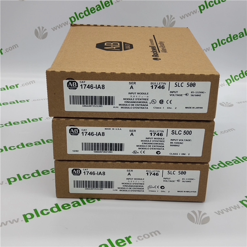 Allen Bradley 1746-IA8 Slc500 8-punts AC-ingangsmodule