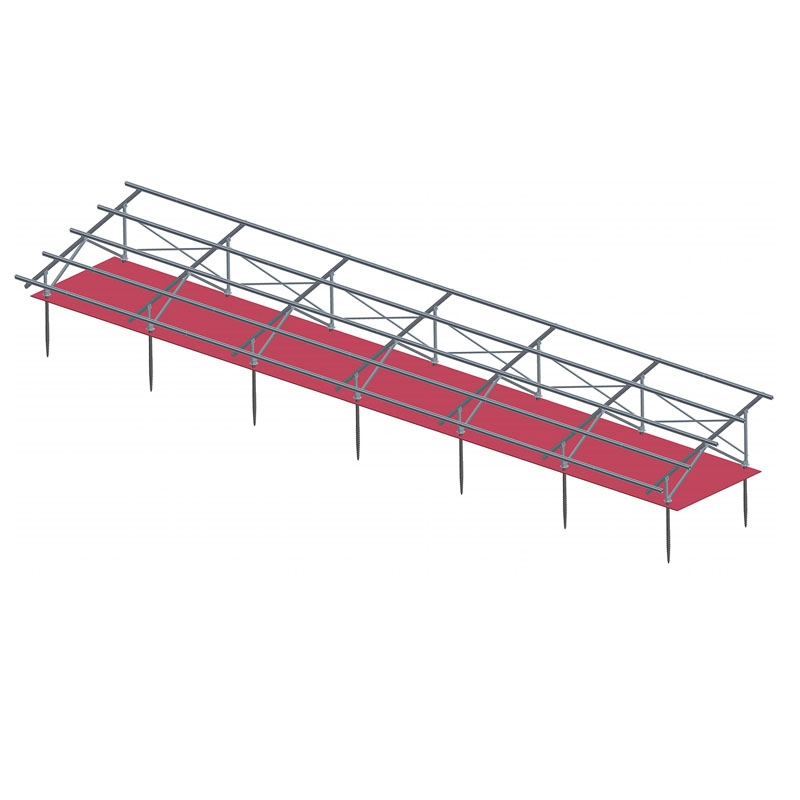 Aluminium zonne-grondmontagesysteem