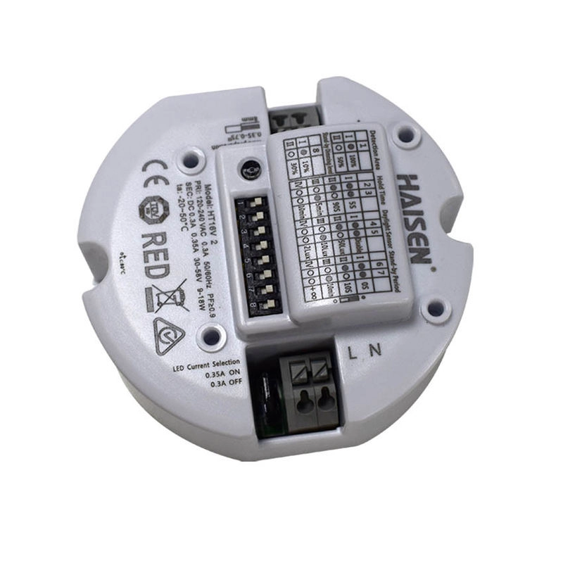 Bewegingssensor Dimmer 5.8G Frequentie Sensor Uitgang LED Vermogen 9-18W