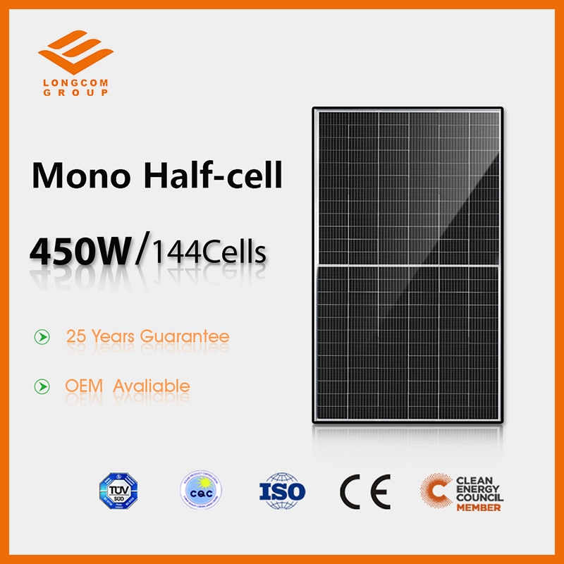 Longcom High Efficiency 385W zonnepaneel Mono met CE TUV-certificaat