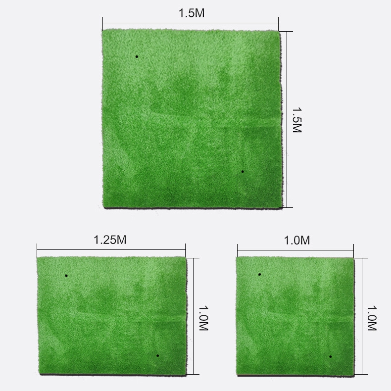 Golf indoor lange grasschommel oefenmatten
