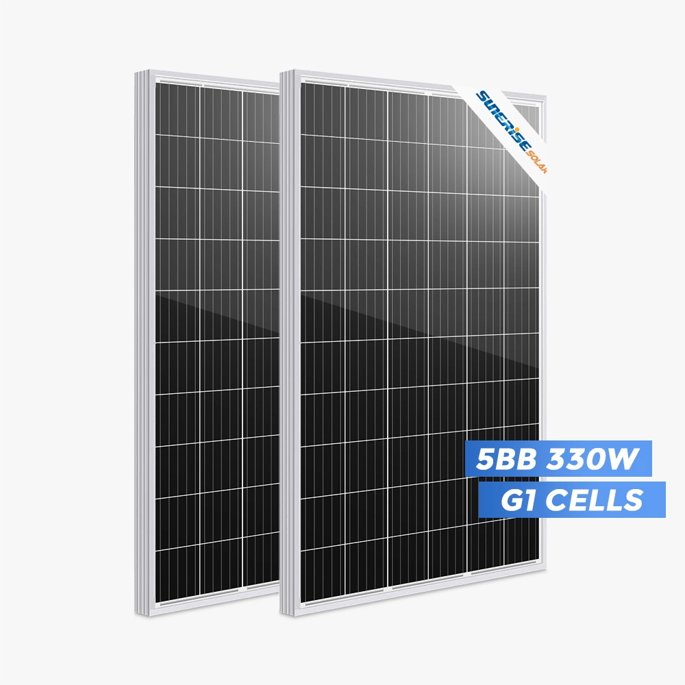 5BB PERC 330 Watt monokristallijn zonnepaneel te koop