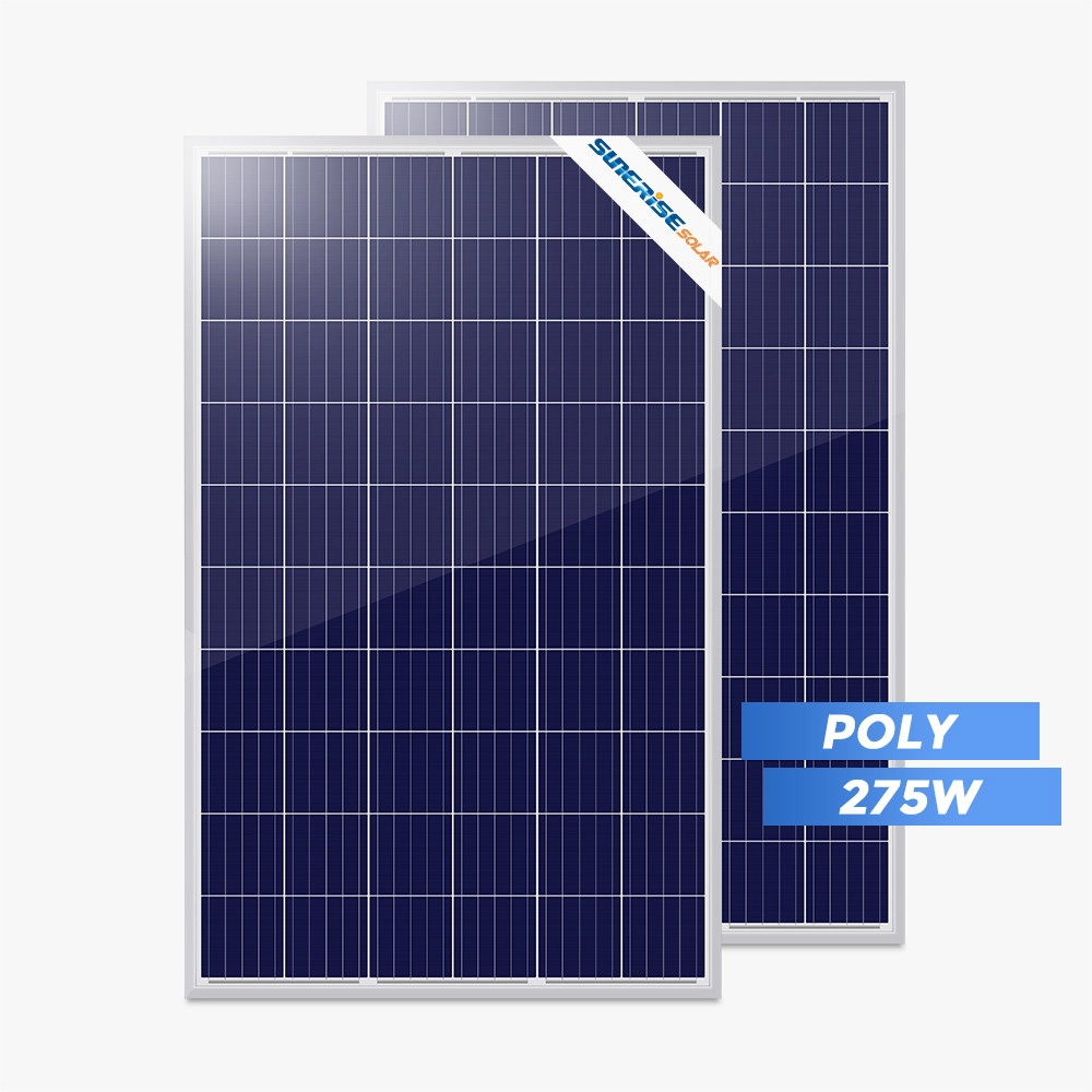 275w polykristallijn zonnepaneel met uitstekende module-efficiëntie