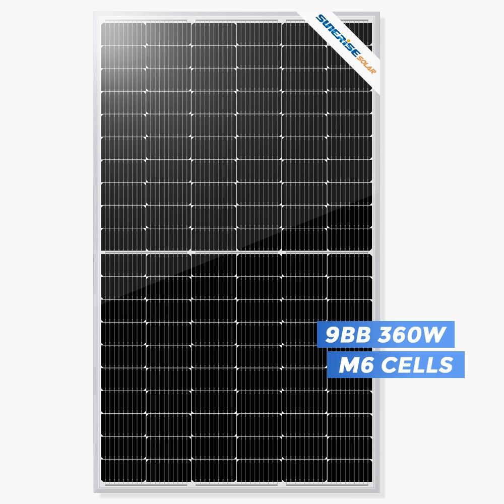Hoge efficiënte 120 cellen Mono 360 watt zonnepaneel prijs