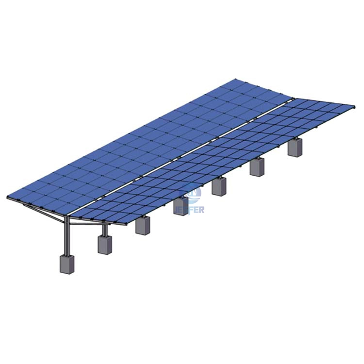 Y Type gegalvaniseerd staal Solar Carport Garages Zonne-montagesysteem