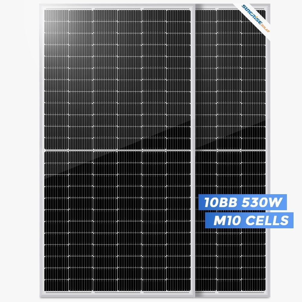 Mono PERC 530 watt zonnepaneel met hoog rendement