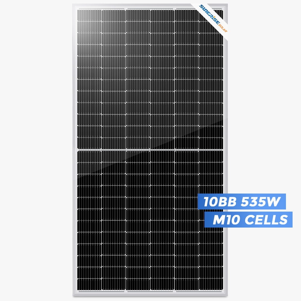 182 10BB Mono 535 watt zonnepaneel met fabrieksprijs