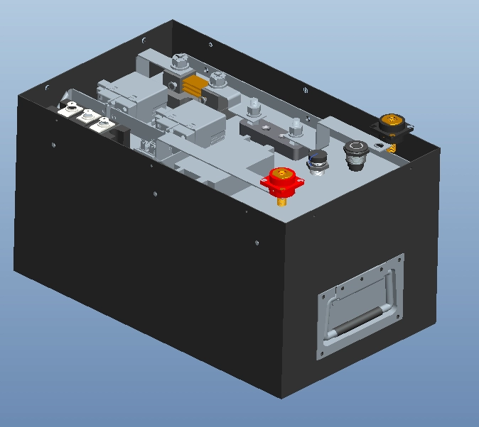 24V 65Ah LiFePO4-batterij voor reinigingsapparatuur binnenshuis