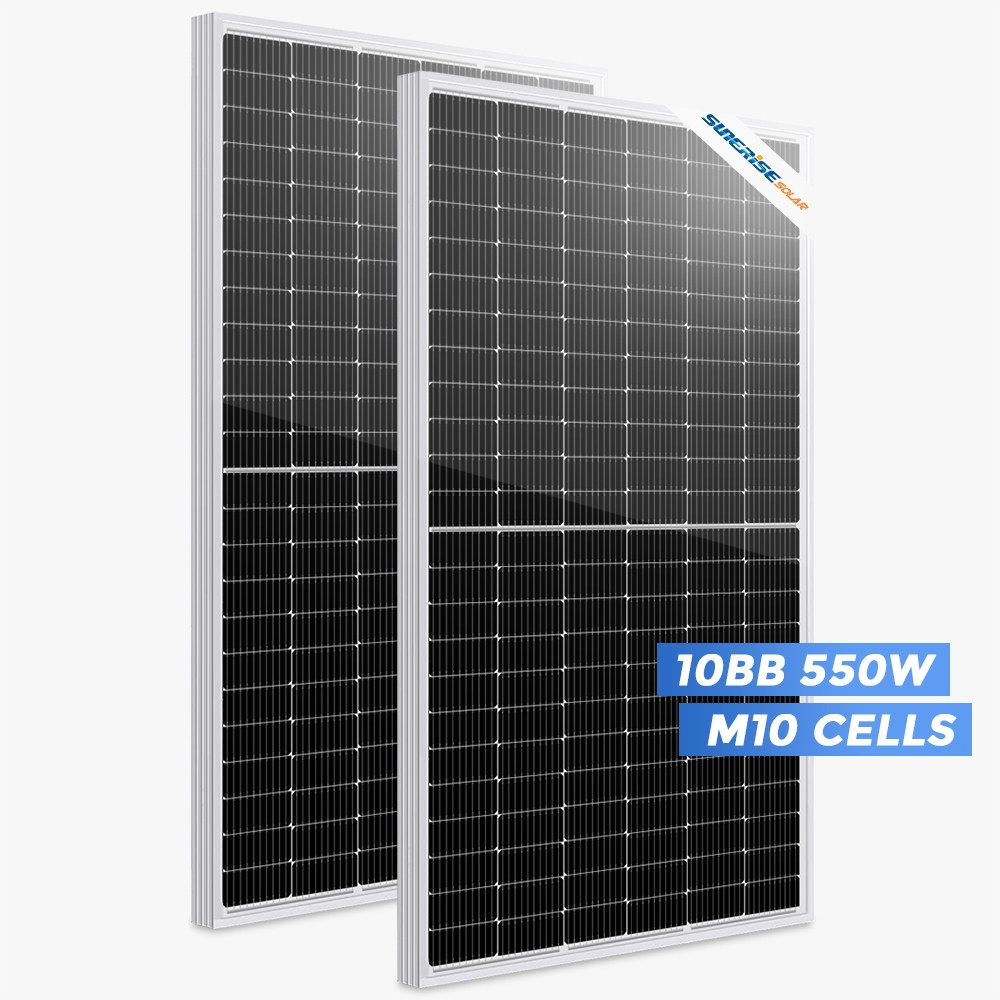 144 Half-cut Mono 550 watt zonnepaneel met de beste prijs