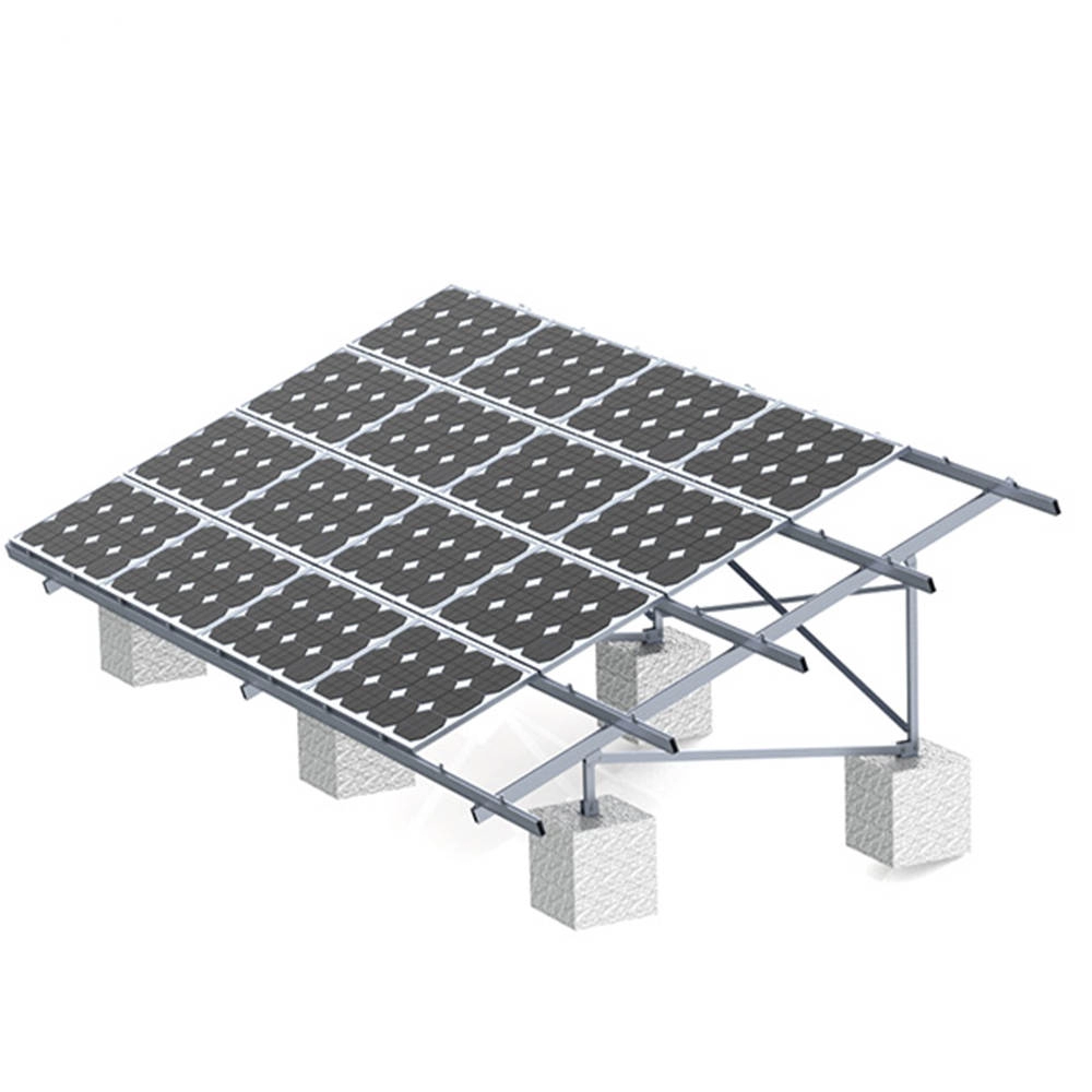 Aluminium zonnebeugel voor grondmontagesysteem
