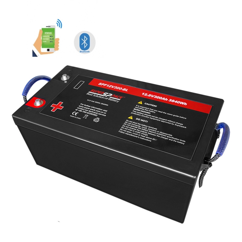 Recreatieve voertuigen Batterijen, 12V300Ah LiFePO4-batterij Bluetooth-versie voor RV