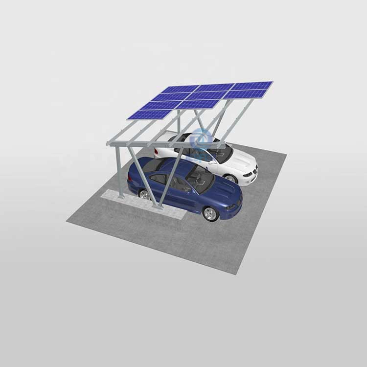 Carport met zonne-aluminiumstructuur voor thuisgebruik