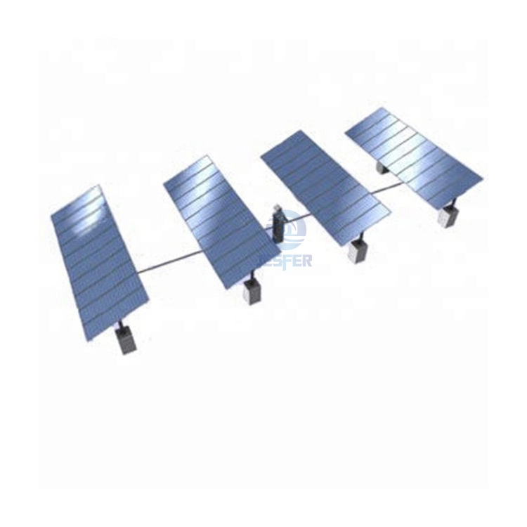 10KW horizontale enkele as zonne-energie tracker