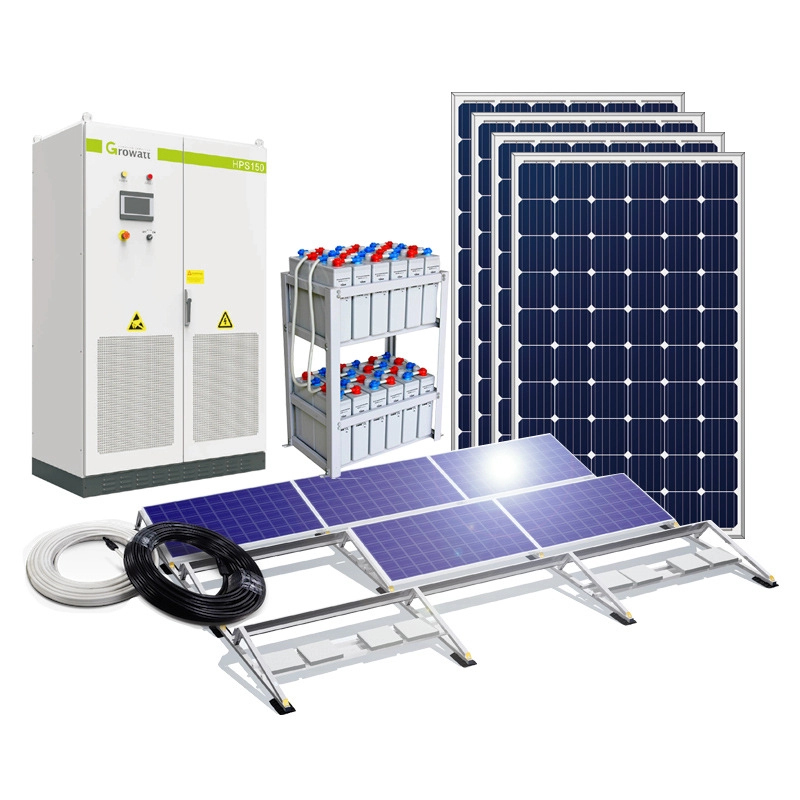 Fotovoltaïsch compleet batterij-energieopslag Hybride zonne-energiesysteem
