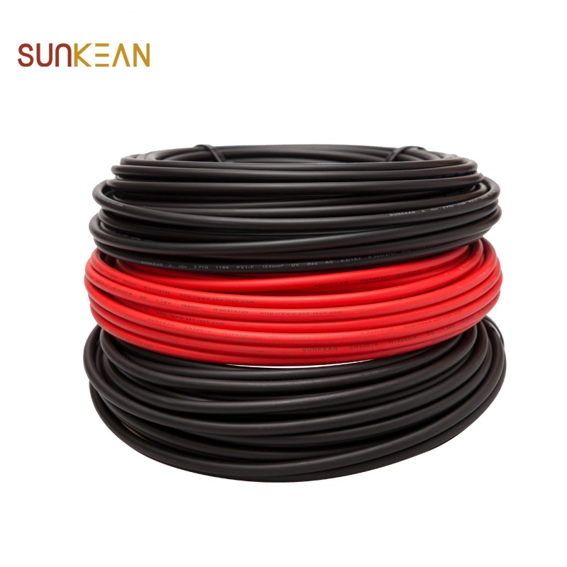 TUV-certificaat H1Z2Z2-K 6 mm2 DC zonne-PV-kabel
