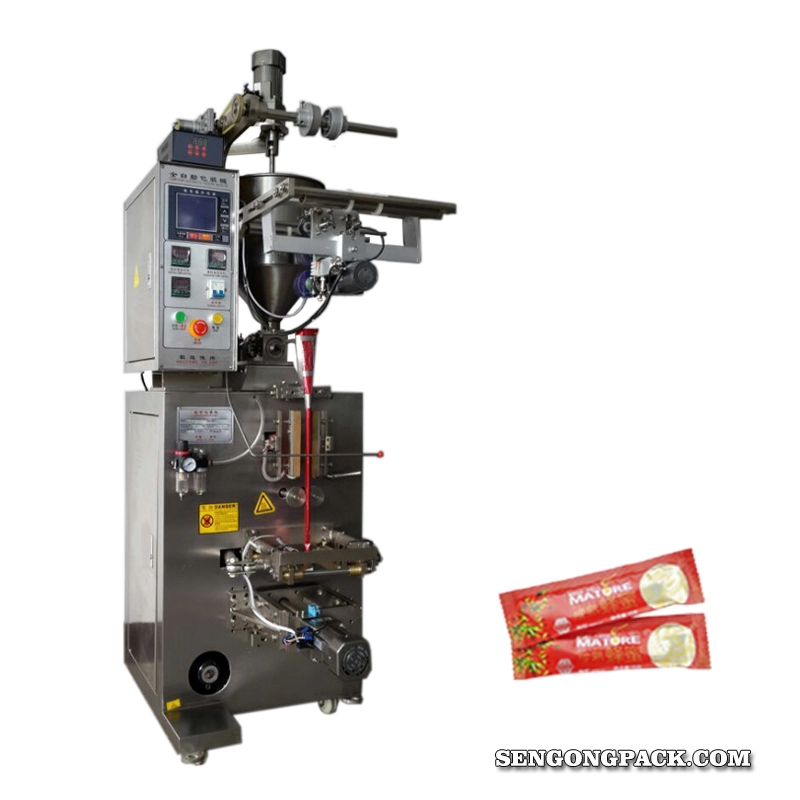 T60Y Automatische 3-zijdige verpakkingsmachine voor vloeibare pasta