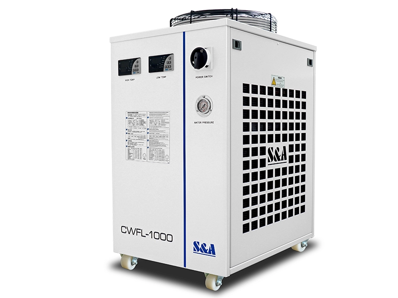 Laserkoelsystemen CWFL-1000 met dubbele digitale temperatuurregelaar