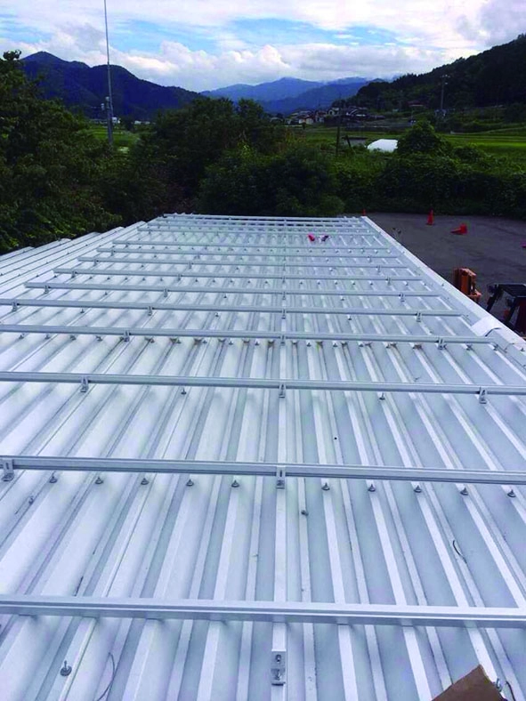 Zonne-energie dak aluminium montagerails