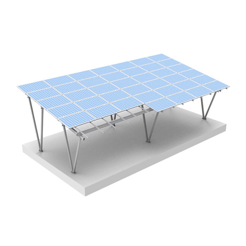Solar carport montage structuur kit aluminium parkeersysteem