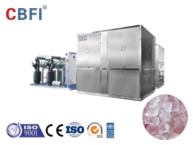CBFI 40 ton per 24-uurs plaatijsmachine
