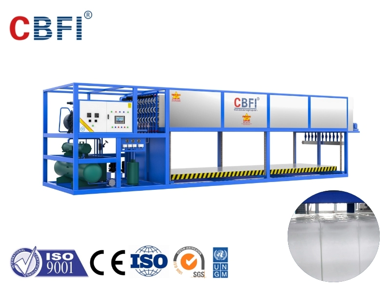 CBFI 10 ton per 24 uur automatische blokijsmachine