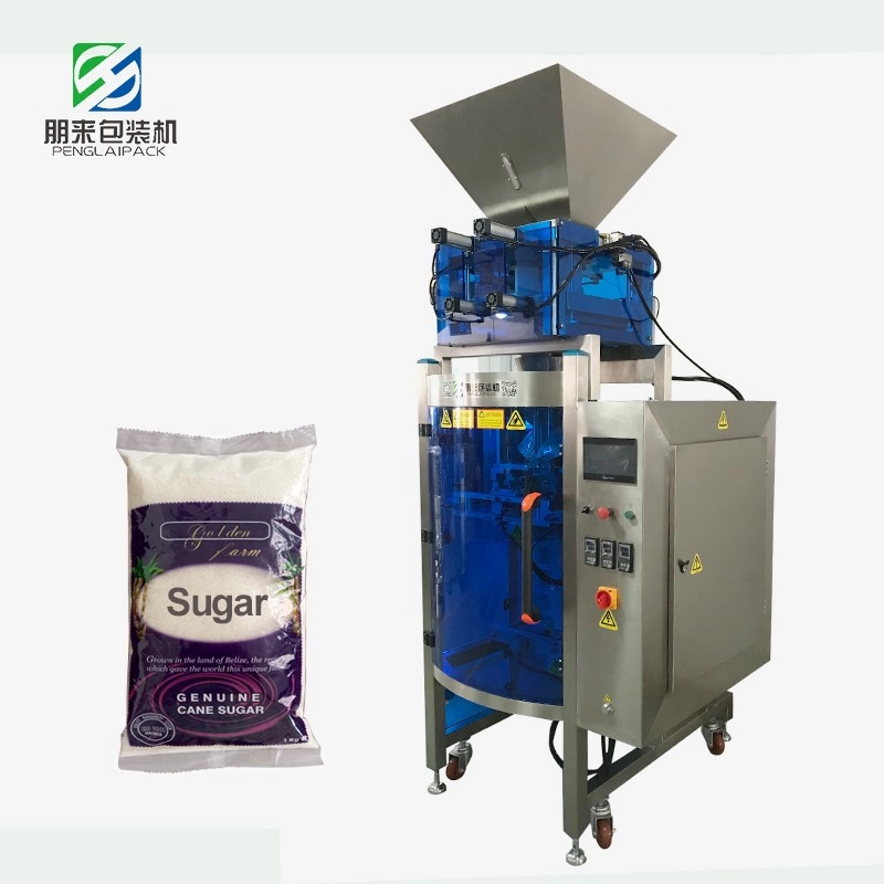 Hoge snelheid kussenzakverpakkingsmachine voor rijst 1KG