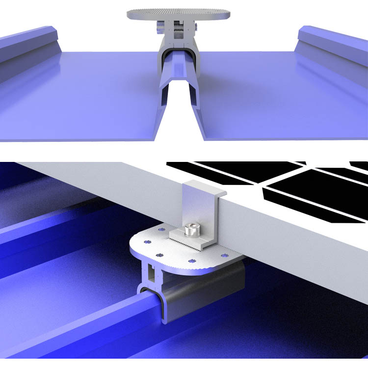 Metal Roof Solar Panel Clamp