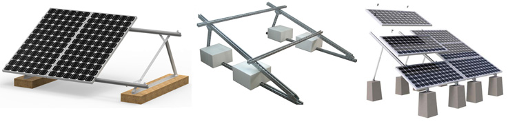 Flat Roof Solar Mounting Kits