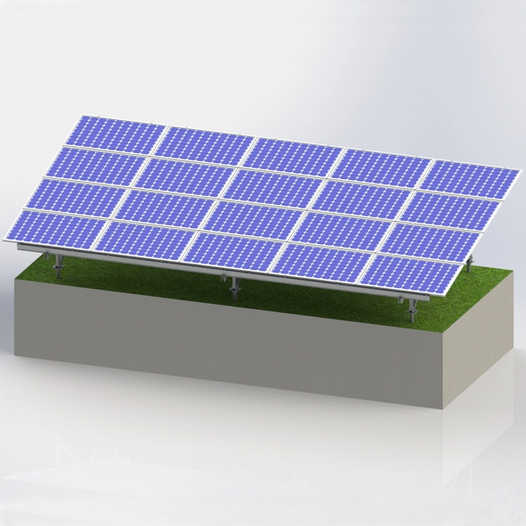 Montagebeugels voor zonnepaneel voor grondsysteem