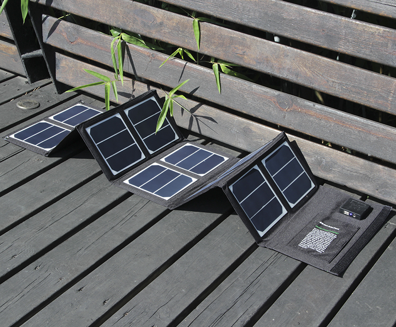 Foldable Solar Panel Battery Charger