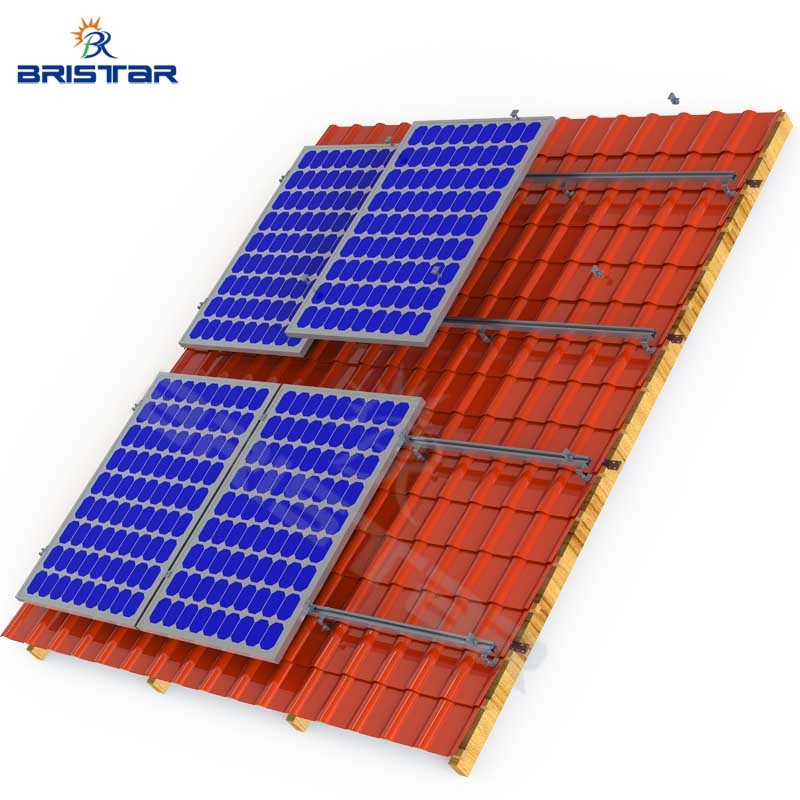Montagesets op zonne-energie voor pannendaken