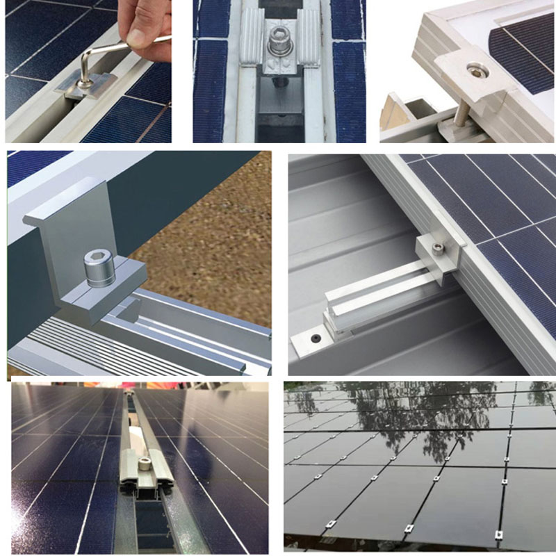 Solar Panel Mounting Clamps