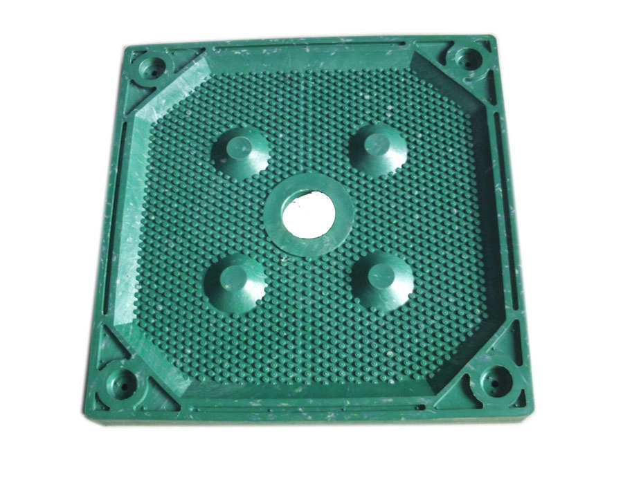 Vierkante verzonken kamer PP filterpers filterplaat