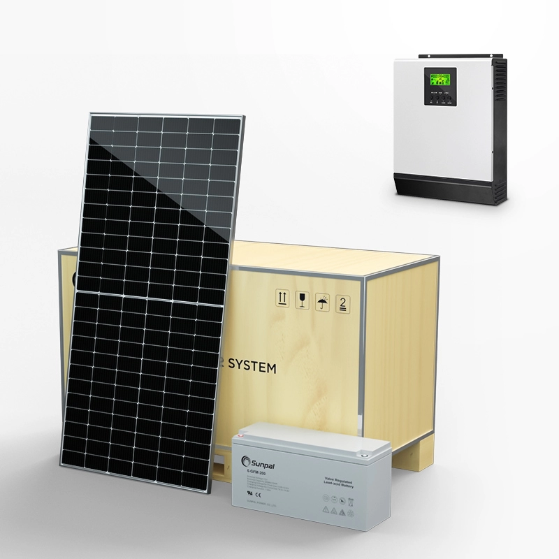 Off Grid Full Solar Kit Paneel Kit Pv Hernieuwbaar Energiesysteem