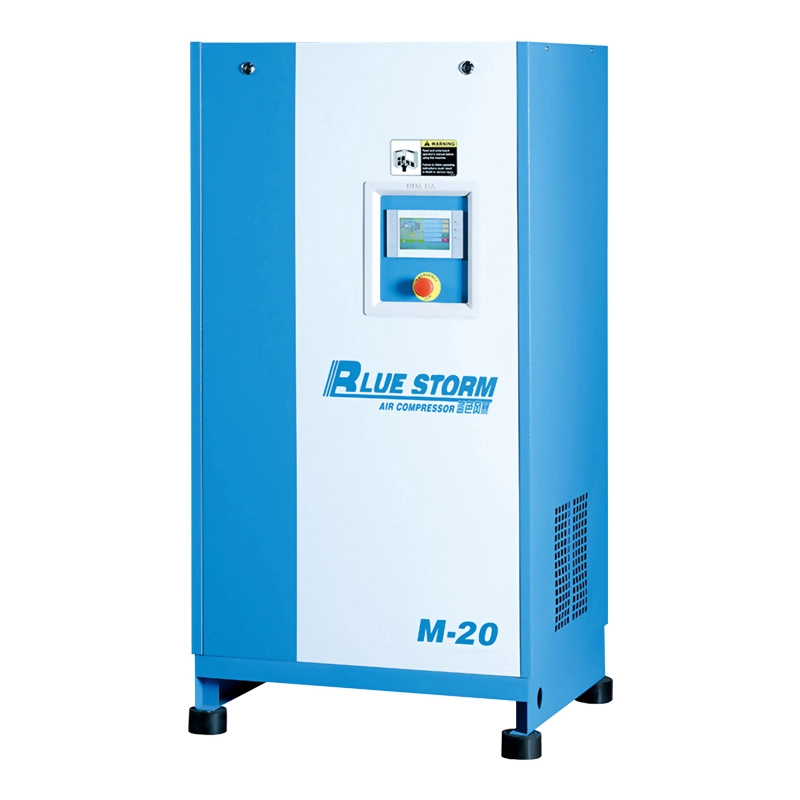 Blue Storm-serie Permanente magneet Frequentieconversie Schroefluchtcompressor