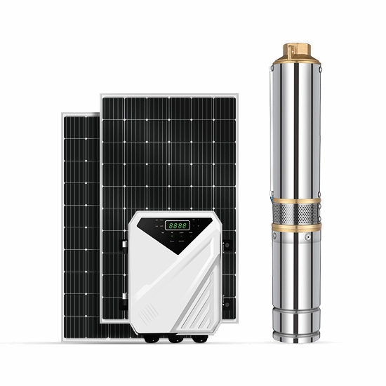 1-10Hp 2 3 4 6 inch dompelpomp op zonne-energie voor bronwater
