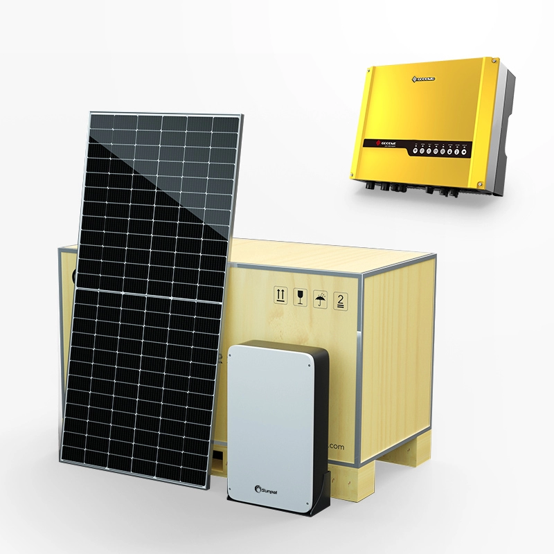 Residentieel hybride volledig zonne-energiesysteem voor fotovoltaïsche panelen